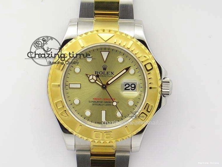 0206 MoistureWicking Yacht-Master 16623 JF Best Edition YG Dial On SS YG Bracelet A 3915